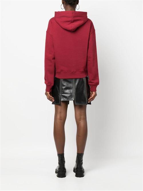 Felpa donna con cappuccio bordeaux Chiara Ferragni | 73CBIT07CFT07505